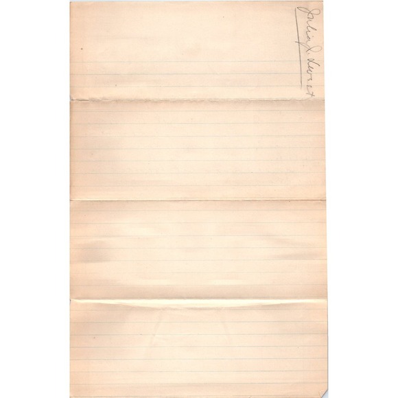 1898 Handwritten Deed Steffen D. Herman Elmira NY 2 Pages AE9-X1 - Picture 4 of 4